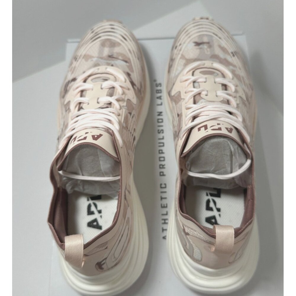 APL Streamline Men’s Sneakers 10 Creme Beachwood Camo Running Shoes NIB 🏃♂️✨ - Picture 9 of 12